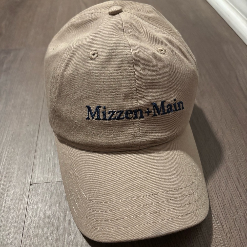 Mizzen+Main Beige Cap